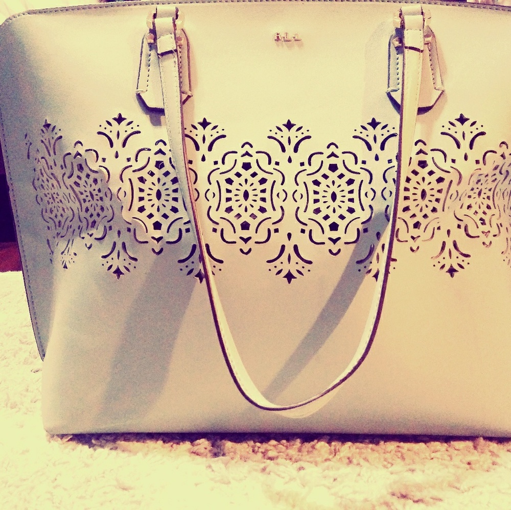 Ralph Lauren light blue purse